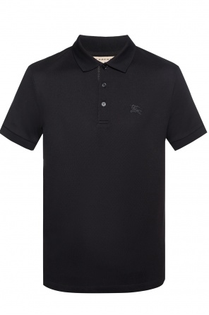 Logo-embroidered polo, zdjęcie 1 Logo-embroidered polo od Burberry
